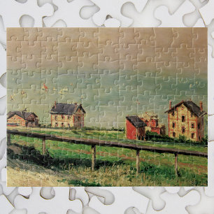 Regatta in Villerville von Gustave Caillebotte Puzzle