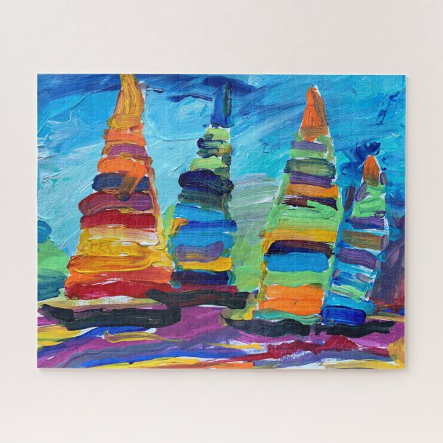 Regatta "Kunst von Kindern" Puzzle (Horizontal)