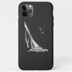 Regatta Sailboat auf Carbon Fibre Style Case-Mate iPhone Hülle