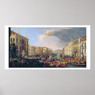 Regatta zu Ehren von Frederick VI. von Dänemark Poster