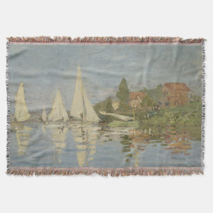 Regatten in Argenteuil, Ölgemälde, Claude Monet Decke