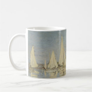 Regatten in Argenteuil, Ölgemälde, Claude Monet Kaffeetasse