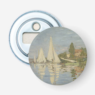 Regatten in Argenteuil, Ölmalerei, Claude Monet Flaschenöffner