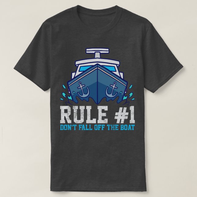 Regel 1 des Schiffes T-Shirt (Design vorne)