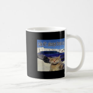 Regel 1 Immer die witzige Katze mit eigenem Ding a Kaffeetasse