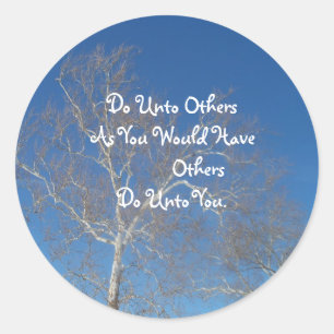 Regel-Aufkleber Runder Aufkleber