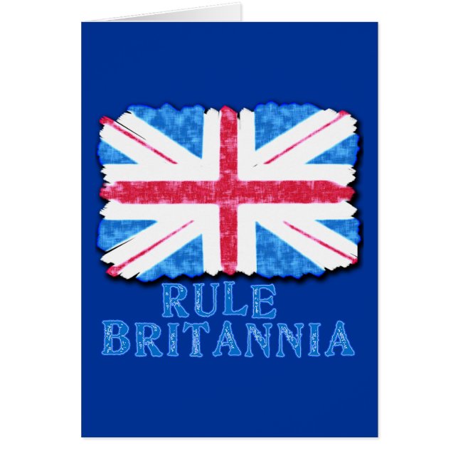 REGEL BRITANNIA mit Gewerkschafts-Jack-T-Shirts (Vorne)