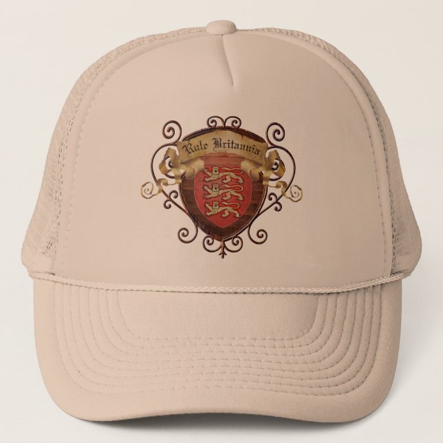 Regel Britannia Truckerkappe (Vorderseite)