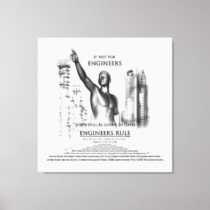 Regel Canvas Print Leinwanddruck