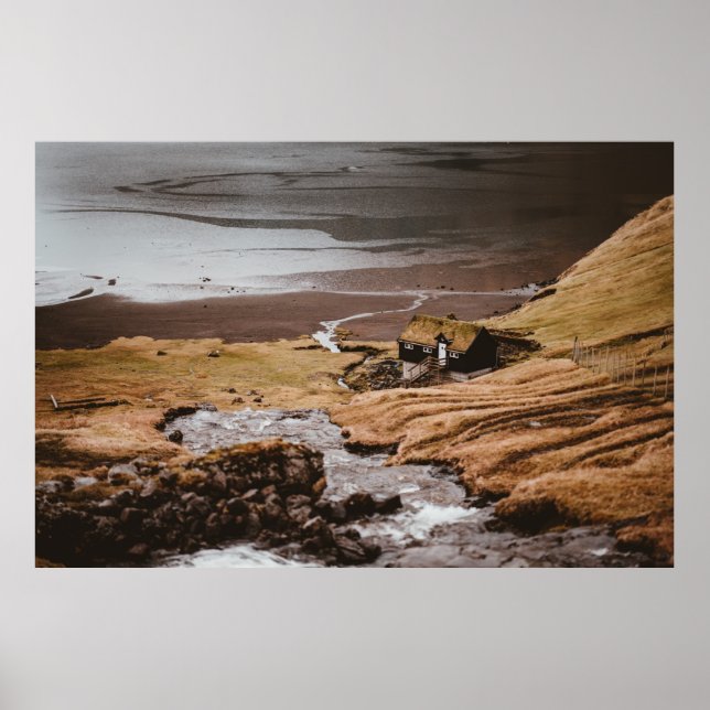 REGEL DER DRITTE FOTOGRAFIE DES HAUS AUF DEM BERG POSTER (Vorne)