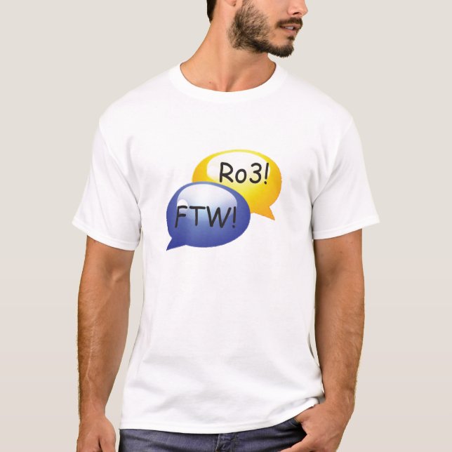 Regel des T-Shirts 3 Männer (Vorderseite)