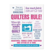 Regel für Quiltquotenquilters