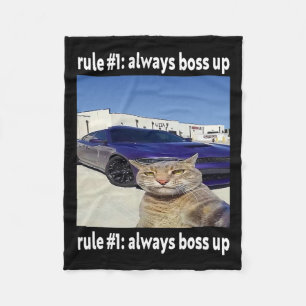 Regel Nr. 1 immer lustige Chat-Meme aufbrechen Fleecedecke