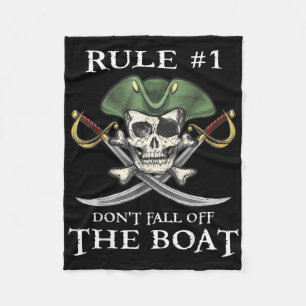 Regel Nr. 1: Nicht aus dem Party des Bootskreuzfah Fleecedecke