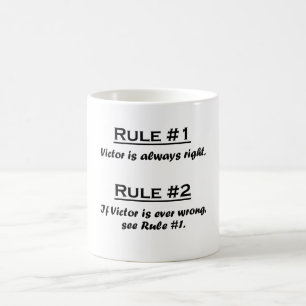 Regel-Sieger Tasse