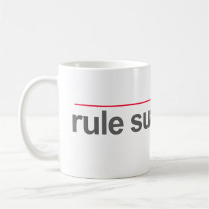 "REGEL SUA SPONTE" -- KAFFEETASSE
