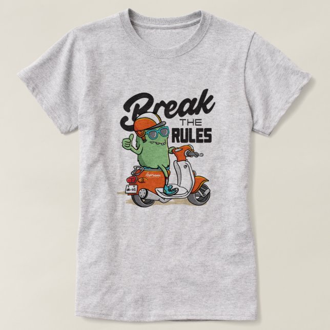 Regelbruch T-Shirt (Design vorne)