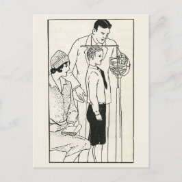 Regelmäßige Prüfungen sind Vintag erforderlich Postkarte