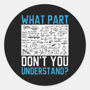 Regelmäßige Tabelle der Chemieingenieurchemie Runder Aufkleber