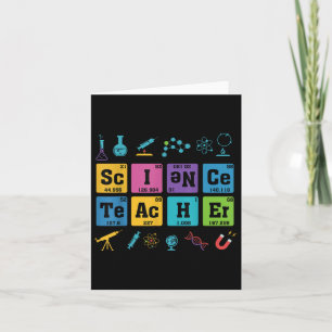 Regelmäßige Tabelle für Lehrer Chemie Karte