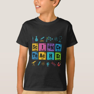 Regelmäßige Tabelle für Lehrer Chemie T-Shirt