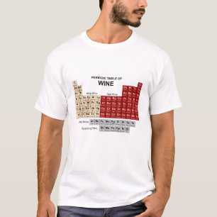 Regelmäßige Weinkarte T-Shirt