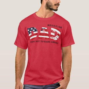 Regelmäßiger Vater, der versucht, die liberal-amer T-Shirt