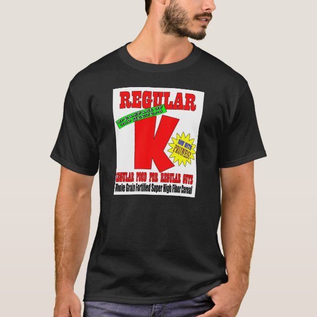 regelmäßiges k-Getreide t T-Shirt (Vorderseite)