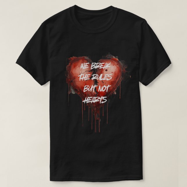 Regeln brechendes Sweatshirt T-Shirt (Design vorne)