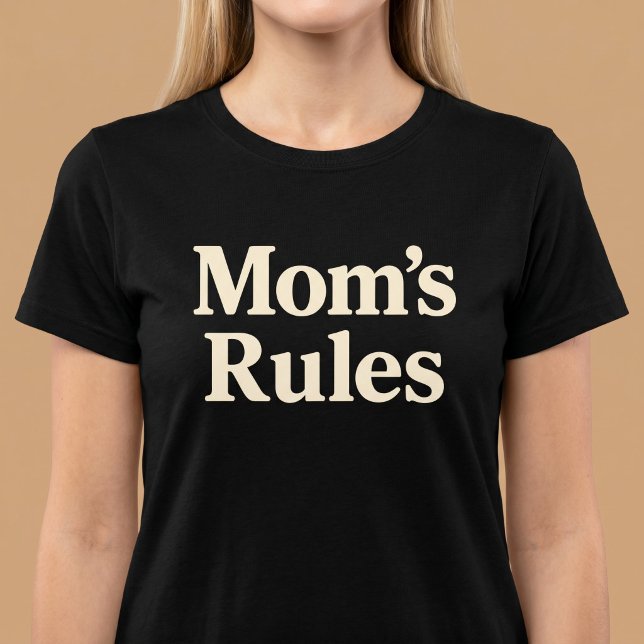 Regeln der Mama T-Shirt (Von Creator hochgeladen)