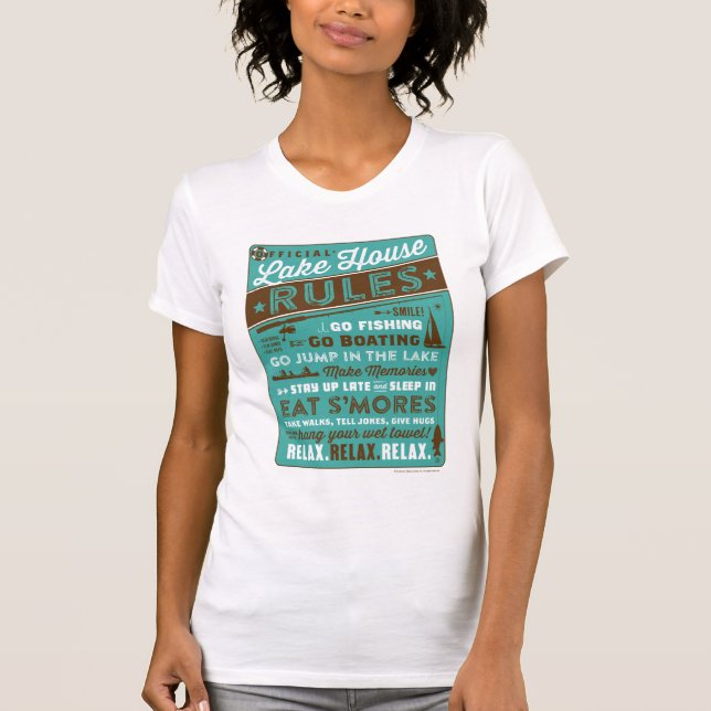 Regeln des Lake House T-Shirt (Vorderseite)