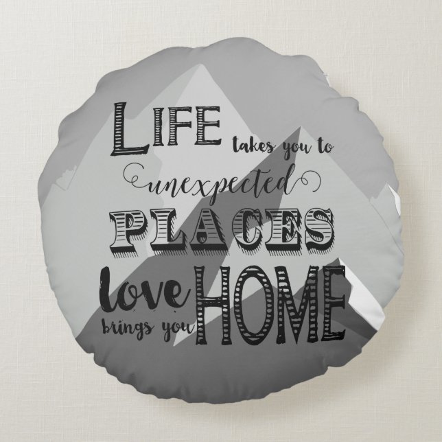 Regeln für die inspirierende Angebotsfamilie Rundes Kissen