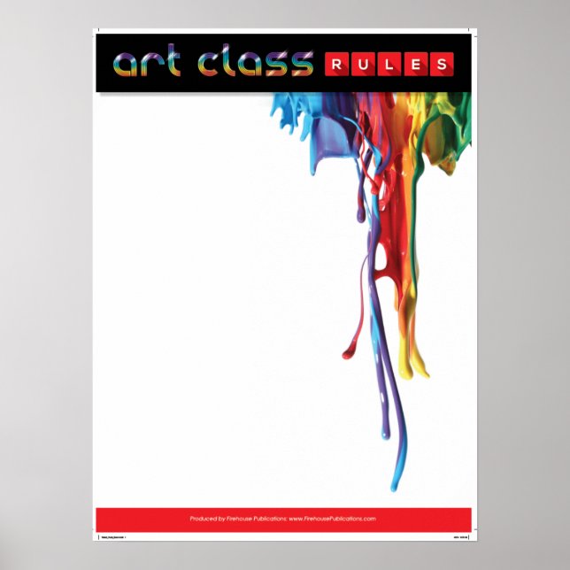 Regeln gestalten - Leere Plakate (Vorne)