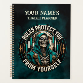 Regeln schützen dich vor dir selbst Teal Smoke Rea Planer