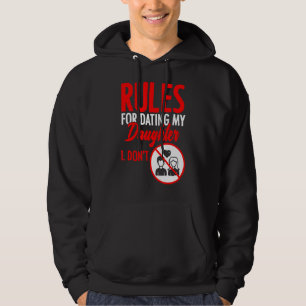 Regeln Verabredete meinen Vater-Tochter-Vater-Tag Hoodie