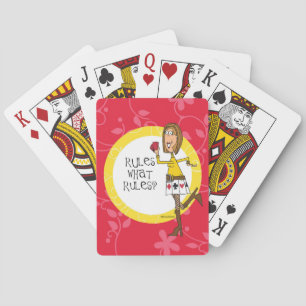 Regeln welche Regeln? Kartenstapeles Spielkarten