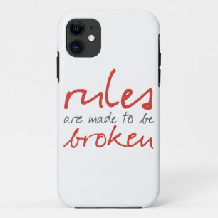 Regeln werden für iPhone 5/5S-Fall als gebrochen g Case-Mate iPhone Hülle