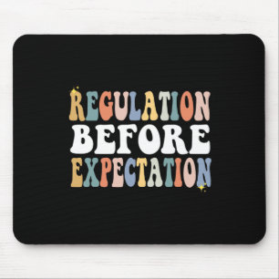 Regelung vor Erwartungen Groovy SPED Lehrer Mousepad