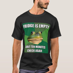 Regelwidriger Bachel Frosch-leerer Kühlschrank T-Shirt
