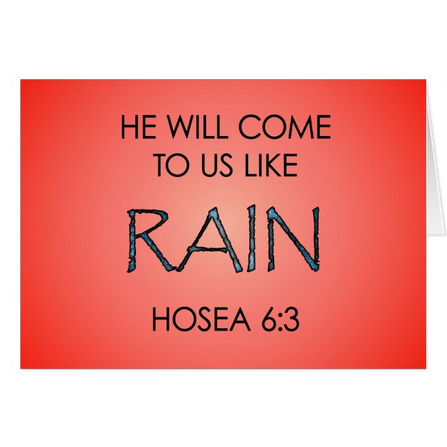 Regen (Vorderseite (Horizontal))