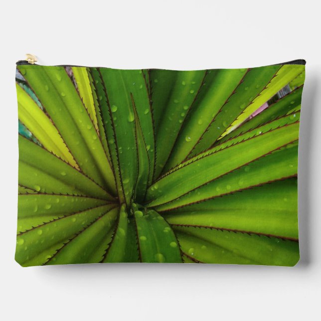 Regen am Schraubenkiefer Druckknopf Nähtasche Zubehörtasche (Vorderseite)