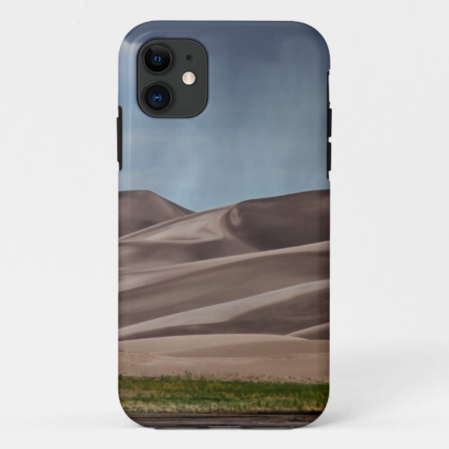 Regen auf den großen Sanddünen Case-Mate iPhone Hülle (Rückseite)