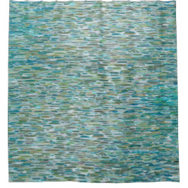 Regen auf einem See-Küstenduschvorhang-Bad Juul Duschvorhang