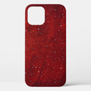 Regen auf rotem Leder Case-Mate iPhone Hülle