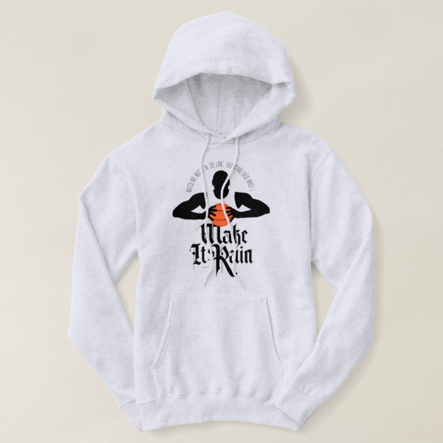 Regen (Basketball) Hoodie (Design vorne)
