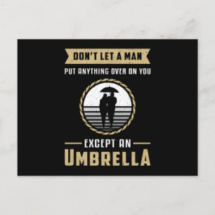 Regen Cloud Wetter Umbrella Raindrop Rainy Geschen Postkarte