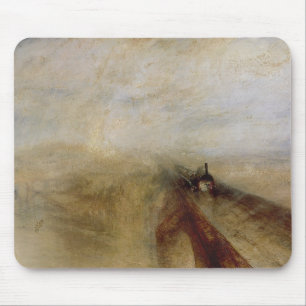Regen-Dampf Josephs Mallord William Turner   und Mousepad