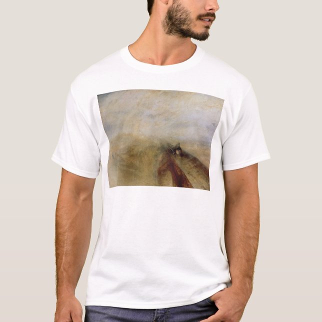 Regen-Dampf Josephs Mallord William Turner | und T-Shirt (Vorderseite)