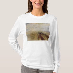 Regen-Dampf Josephs Mallord William Turner   und T-Shirt