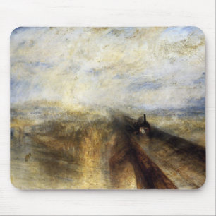 Regen, Dampf und Geschwindigkeit von JMW Turner Mousepad